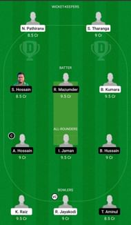 SLL vs NCT Dream11 Team - 2